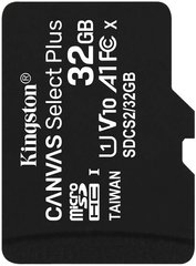 Карта пам'яті Kingston MicroSDHC 32GB UHS-I Class 10 Canvas Select Plus R100MB/s (SDCS2/32GBSP)