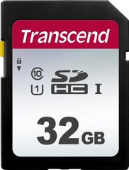Карта пам'яті Transcend 32GB SDHC C10 UHS-I  R95/W45MB/s (TS32GSDC300S)