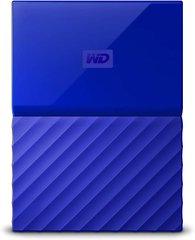 Зовнішній жорсткий диск WD My Passport 2TB WDBS4B0020BBL-WESN 2.5" USB 3.0 External Blue