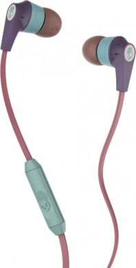 Навушники SkullCandy Ink'd Purple/Salmon/Green mic 1
