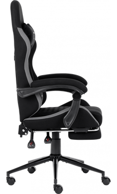 Комп'ютерне крісло для геймера GT Racer X-2324 Fabric Black/Gray