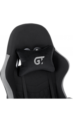 Комп'ютерне крісло для геймера GT Racer X-2324 Fabric Black/Gray