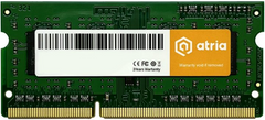Оперативна пам'ять Atria 8 GB SO-DIMM DDR3 1600 MHz (UAT31600CL11SK1/8)