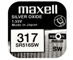 Батарейки MAXELL SR516SW 1PC EU MF