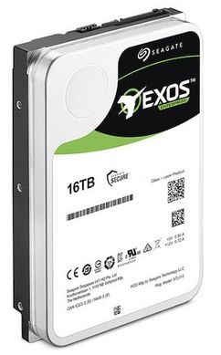 Внутрішній жорсткий диск Seagate Exos X16 HDD 16TB 7200rpm 256MB ST16000NM002G 3.5" SAS