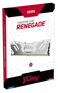 Оперативна пам'ять Kingston FURY DDR5 16GB 6400Mhz Renegade White (KF564C32RW-16)