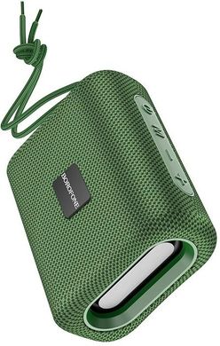 Bluetooth колонка Borofone BR18 Dark Green