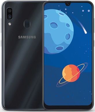 Смартфон Samsung Galaxy A30 3/32 2019 Black (SM-A305FZKUSEK)
