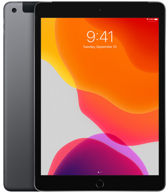 Apple iPad 10.2 Cellular 128Gb (2019 7Gen) Space gray Отличное состояние (MW702, MW6E2)