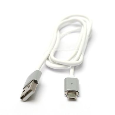 Кабель PowerPlant Magnetic USB 2.0 AM - Micro 1м