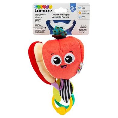 Мягкая игрушка-подвеска Lamaze Яблочко с прорезывателем (L27383)