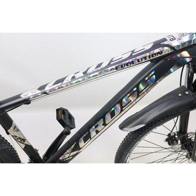 Велосипед Cross Evolution 27.5" 17" черный (V-2) (27TJS-002818)