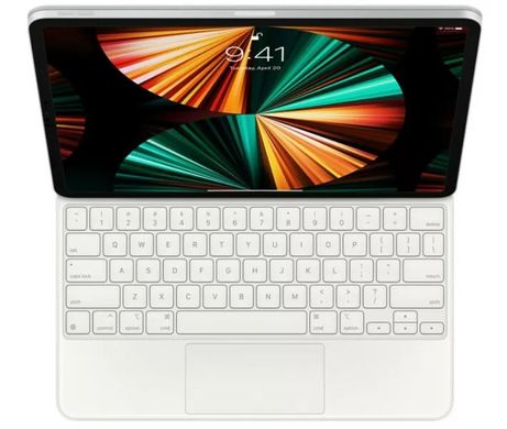 Чехол-клавиатура Apple Magic Keyboard для iPad Pro 12.9 2021 (5GEN) White (MJQL3)