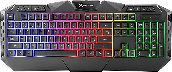 Комплект: клавіатура та миша, килимок XTRIKE ME MK-900 Black