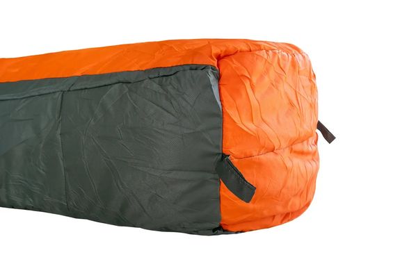 Спальний мішок Tramp Fjord Regular кокон помаранчевий/сірий 225/80-55 лівий (TRS-049R-L)