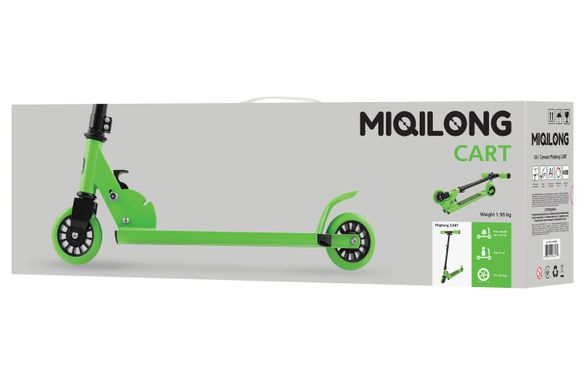 Самокат Miqilong Cart зеленый