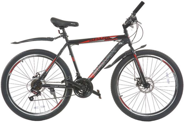 Велосипед Spark Forester 26-ST-19-ZV-D черный с красным (148480)