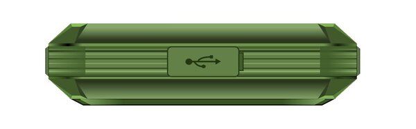 Мобільний телефон Ergo F248 Defender Dual Sim Green