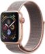 Смарт-годинник Apple Watch Series 4 GPS, 44mm Gold Aluminium Case with Pink Sand Sport Loop (MU6G2UA/A)