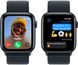 Apple Watch SE 2 2023 44mm (GPS) Midnight Aluminum Case with Midnight Sport Loop (MREA3)
