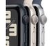 Apple Watch SE 2 2023 44mm GPS Midnight Aluminum Case with Midnight Sport Band - M/L (MRE93)