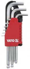 Набір шестигранних ключів Yato YT-0507