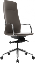Офісне крісло для персоналу GT Racer X-004A13 leather gray