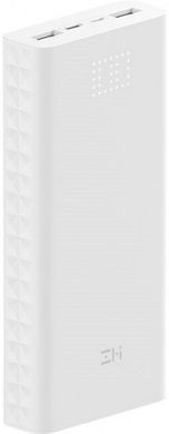 Універсальна мобільна батарея Xiaomi ZMI Power Bank Aura Type-C 20000 mAh 17W White (QB821)