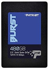 SSD-накопичувач 2.5" Patriot BURST 480GB SATA TLC PBU480GS25SSDR