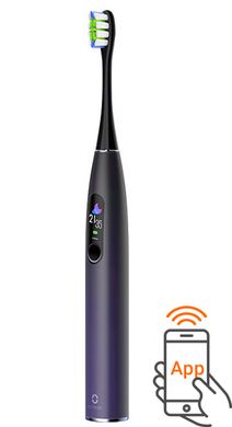 Електрична зубна щітка Oclean X PRO Aurora Purple