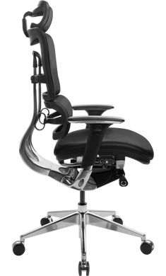 Офісне крісло GT Racer X-807 Leather Black (P-02)