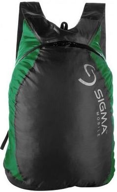 Рюкзак компактный Sigma mobile, серо-зеленый