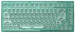 Клавіатура FL Esports Q75 SAM Green Transparent Azure Green Ice SA Kailh Clione Limacina WL Three-Mode (Q75SAM-4679)