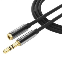 Удлинитель UGREEN AV119 3.5 mm to 3.5 mm Audio Cable, 1 m Black 10733