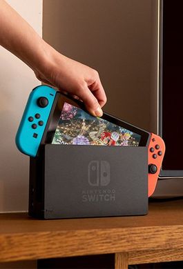 Ігрова консоль Nintendo Switch Neon Blue/Red (45496453596)
