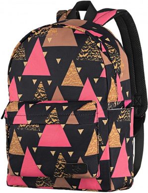 Рюкзак для ноутбука 2Е TeensPack Triangles Black (2E-BPT6114BK)