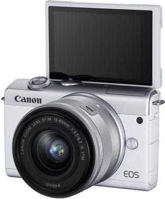 Фотоапарат Canon EOS M200 15-45 mm IS STM Kit White (3700C032)