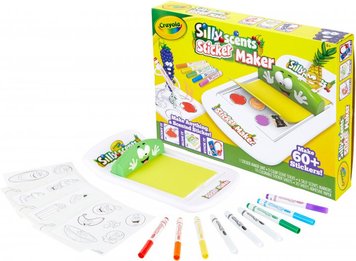 Набір для творчості Crayola Silly Scents Cтворення ароматних стикерів (256367.004)