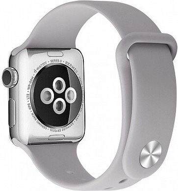 Ремінець UWatch Silicone Strap for Apple Watch 38/40 mm Lavender