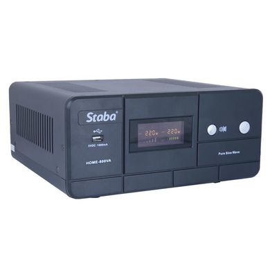 Джерело безперебійного живлення Staba 800VA (Home-800LCD)
