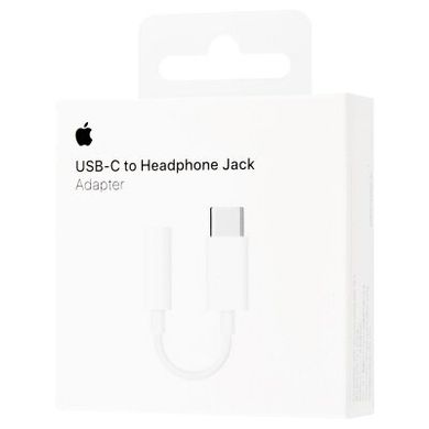 Кабель Apple USB-C to 3.5 mm Headphone Jack Adapter ORIGINAL