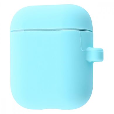 Кейс NCase Silicone Case Slim with Carbine for AirPods Turquoise