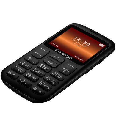 Мобільний телефон Prestigio Muze L1 Black (PFP1220DUOBLACK)