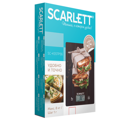 Ваги кухонні Scarlett SC-S57P56