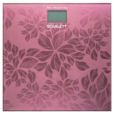 Весы напольные Scarlett SC-217 pink