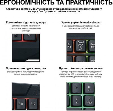 Клавіатура Piko KX3 Black