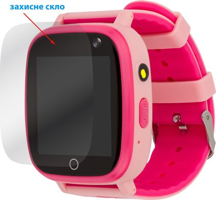 Дитячий смарт годинник AmiGo GO001 iP67 Pink