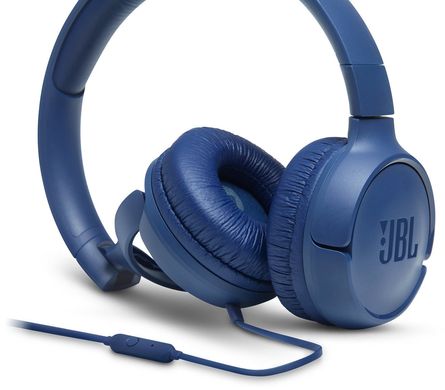 Наушники JBL T500 Blue (JBLT500BLUE)