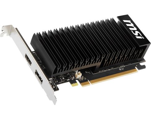 Відеокарта MSI PCI-Ex GeForce GT 1030 Low Profile OC 2GB DDR4 (64bit) (1189/2100) (HDMI, DisplayPort) (GT 1030 2GHD4 LP OC)