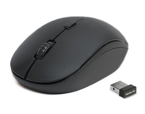Миша REAL-EL RM-301 Black USB
